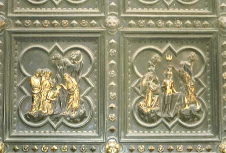 Baptistère porte nord bapt.du Christ