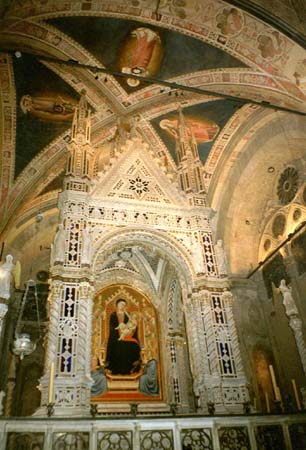 Orsanmichele  Tabernacle d'Andréa Orcagna 1348